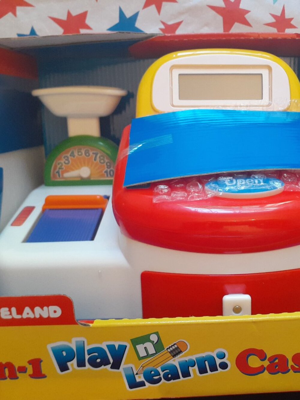 CASH REGISTER LET'S GO SHOPPING BY LAKESHORES LEARNING NEW SEALED IN BOX